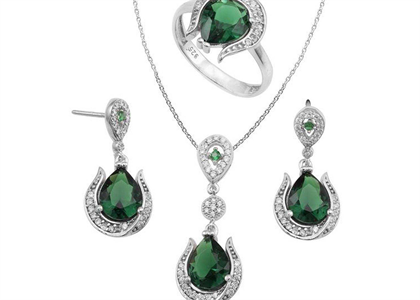 Rhodium Plated | Fashion Pendant Sets